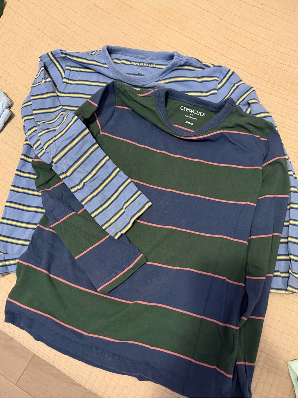 Crewcuts Boys' Lot of 2 Striped Long-Sleeve Tees